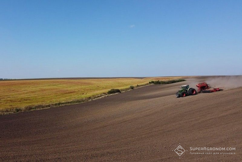 Сівба озимих в умовах ґрунтової посухи