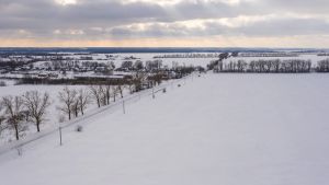 Сніговий покрив наразі є на переважній частині території України — агрометеорологи