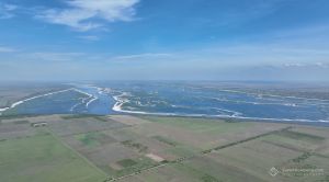 Вигляд Каховського водосховища у 2024 р. (Фото: Олександр Багінський)