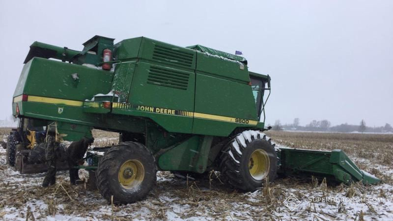 Аграрії Півночі досі не завершили збирати урожай кукурудзи