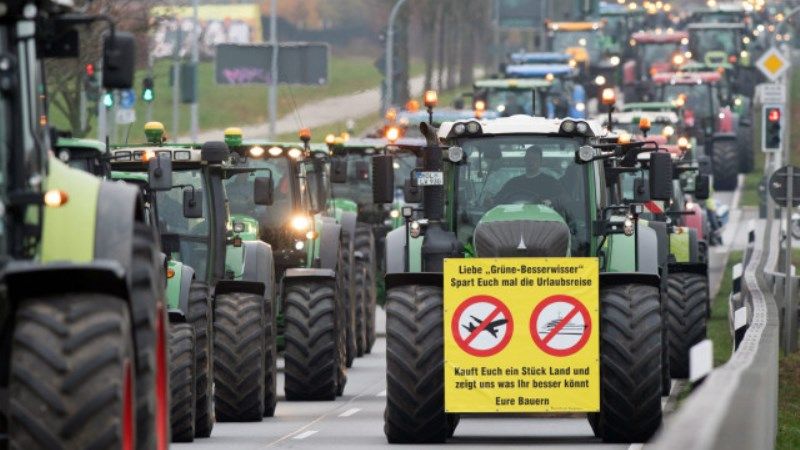 Німецькі фермери протестують проти обмежень у використанні добрив