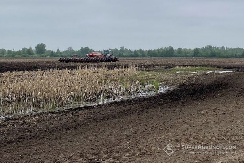 На Волині залишаються підтопленими більше 9 тис. га, аграрії двох районів не можуть розпочати посівну