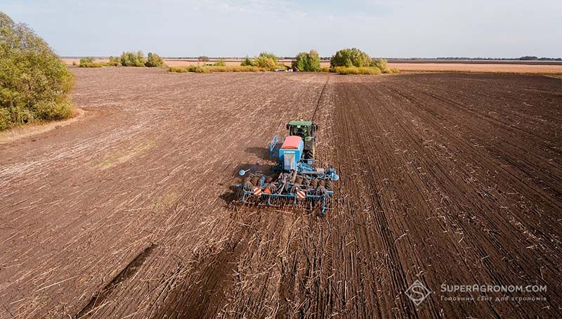 Озимими культурами українські аграрії вже засіяли понад 1 мільйон га