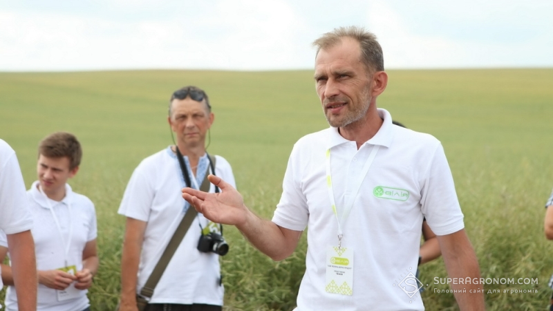 Віталій Хінцінский, заступник директора з постачання ЗЗР, добривами, насінням «Волинь-зерно-Продукт»