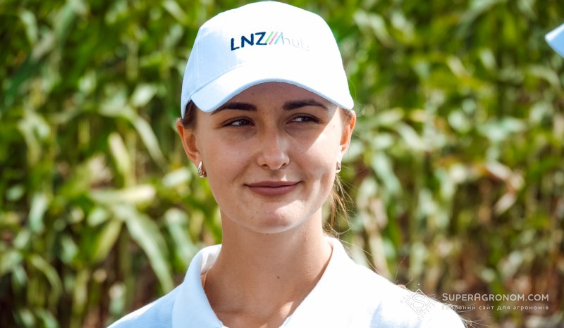 Єлизавета Даценко, агроном компанії LNZ Group