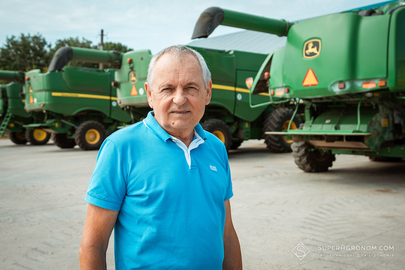 Сегрій Омельяненко, власник господарства